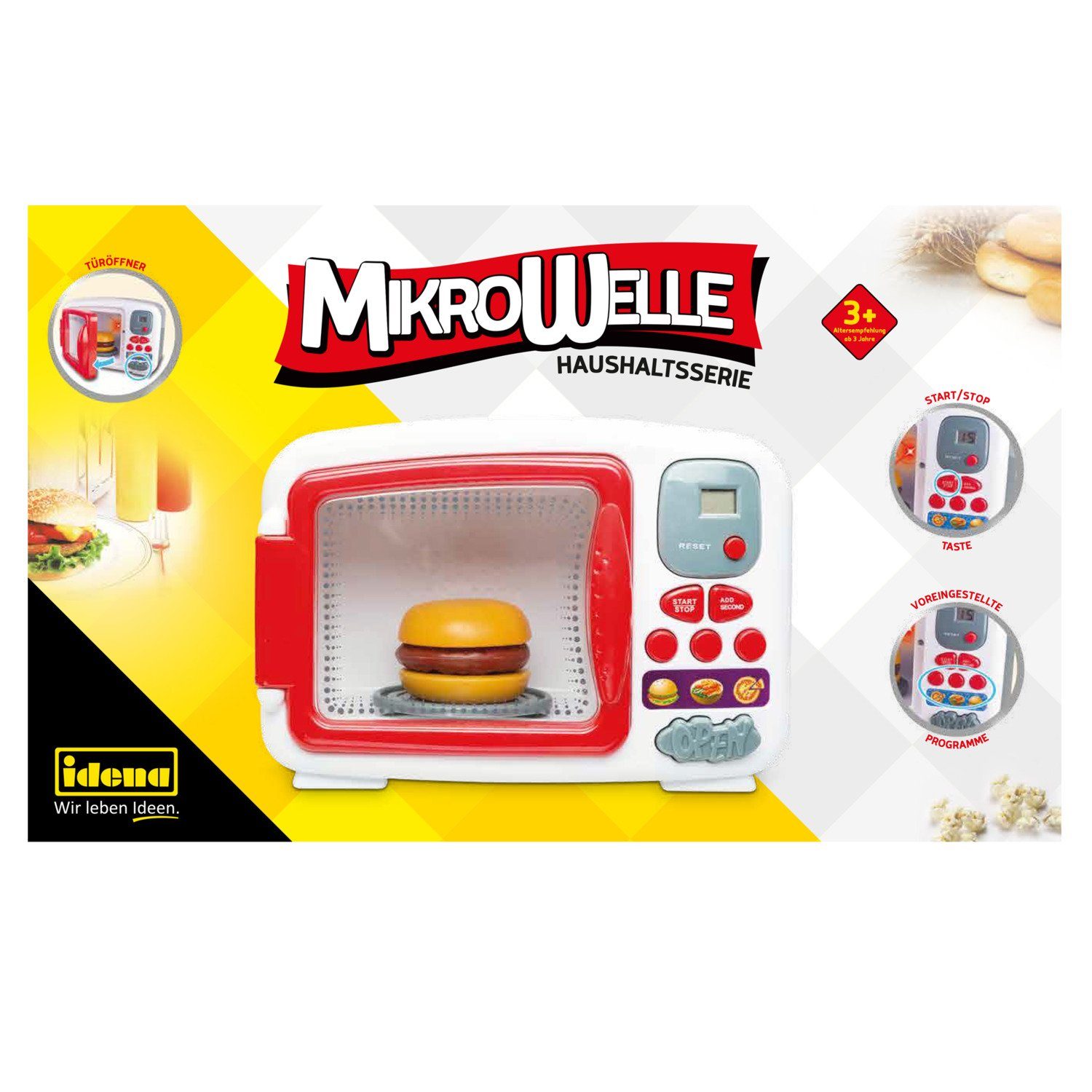 Idena Kinder-Mikrowelle Idena 40470 - Mikrowelle günstig online kaufen
