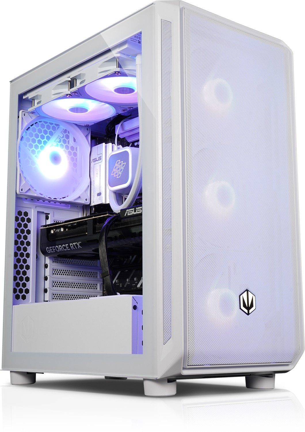 Kiebel Dragon 14 Gaming-PC (Intel Core i7 Intel Core i7-14700KF, RTX 5070 Ti, 32 GB RAM, 1000 GB SSD, Wasserkühlung, ARGB-Beleuchtung, WLAN)
