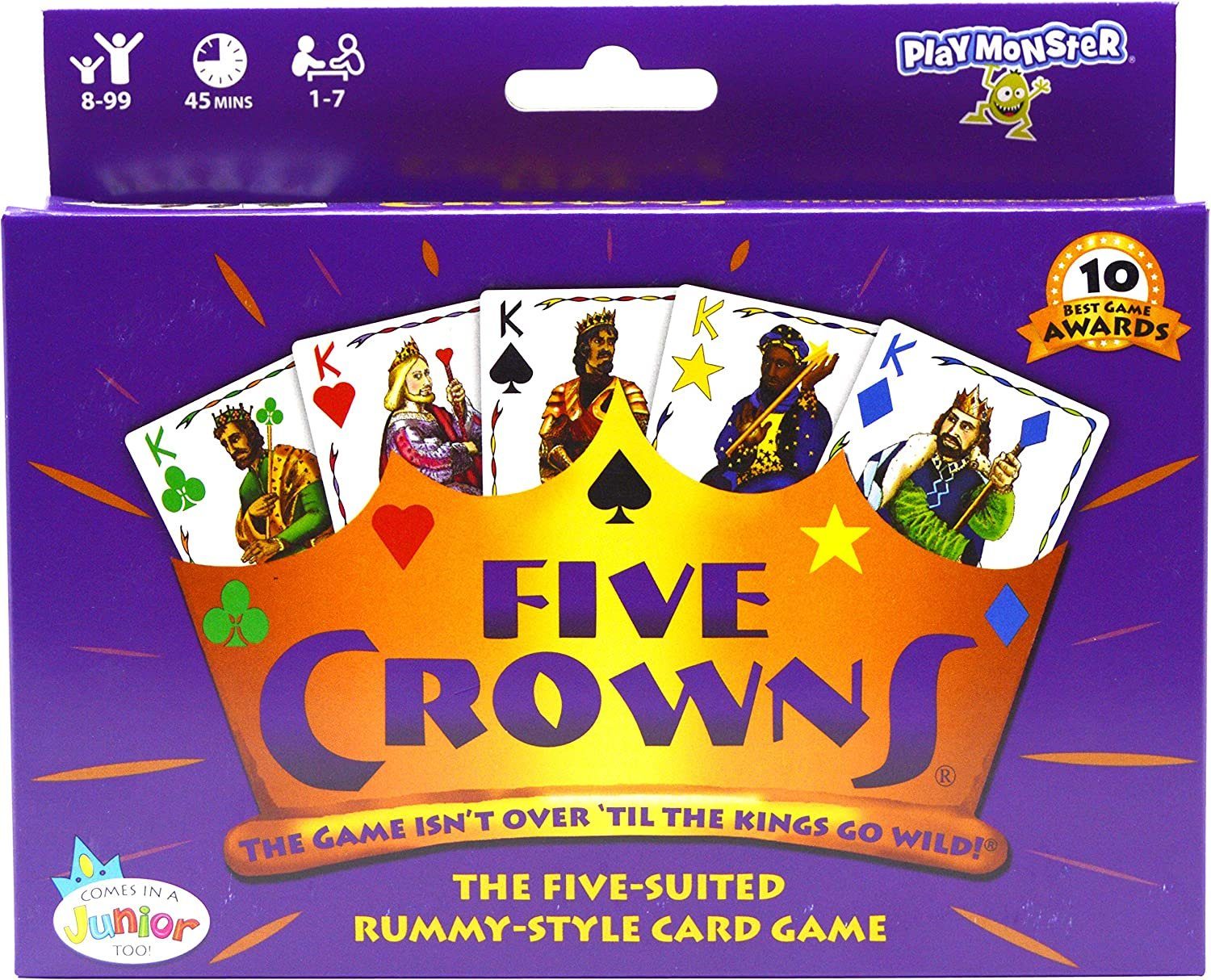 Devenirriche Spiel, Kompatible Spiele–Five Enterprises Five Alive-Kartenspiel,SET Crowns