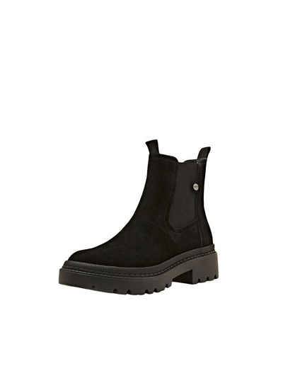 Esprit Boots aus echtem Veloursleder Stiefelette