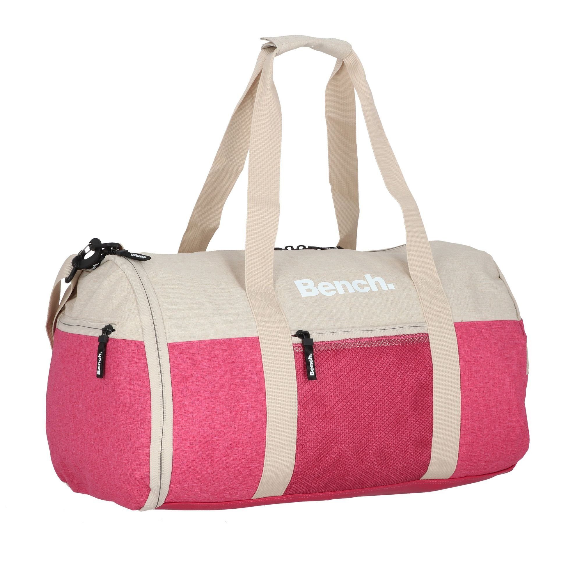 Polyester Weekender pink-sand Classic, Bench.