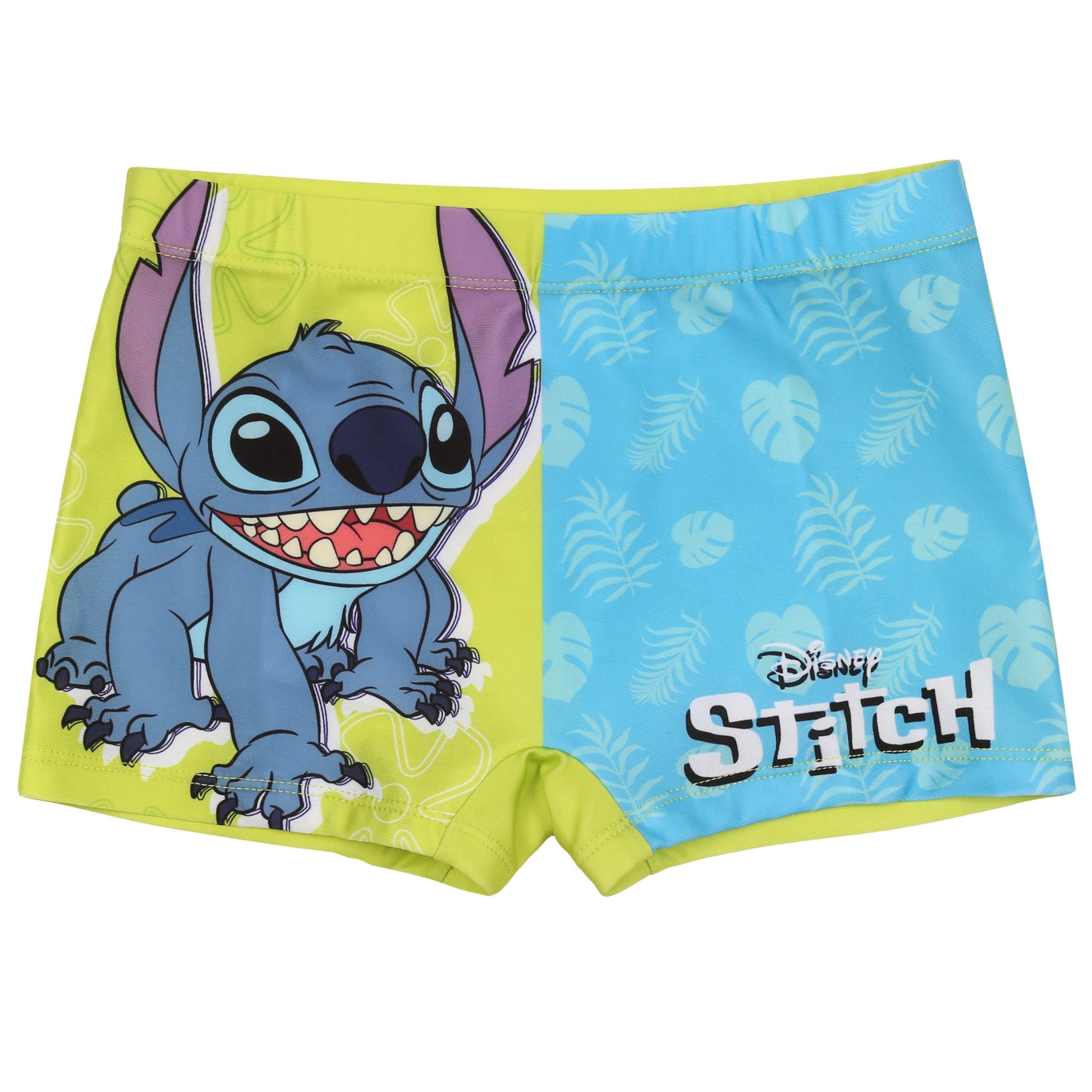 Disney Boxer-Badehose DISNEY Stitch Badehose Jungen, schnell trocknend fürs Schwimmbad