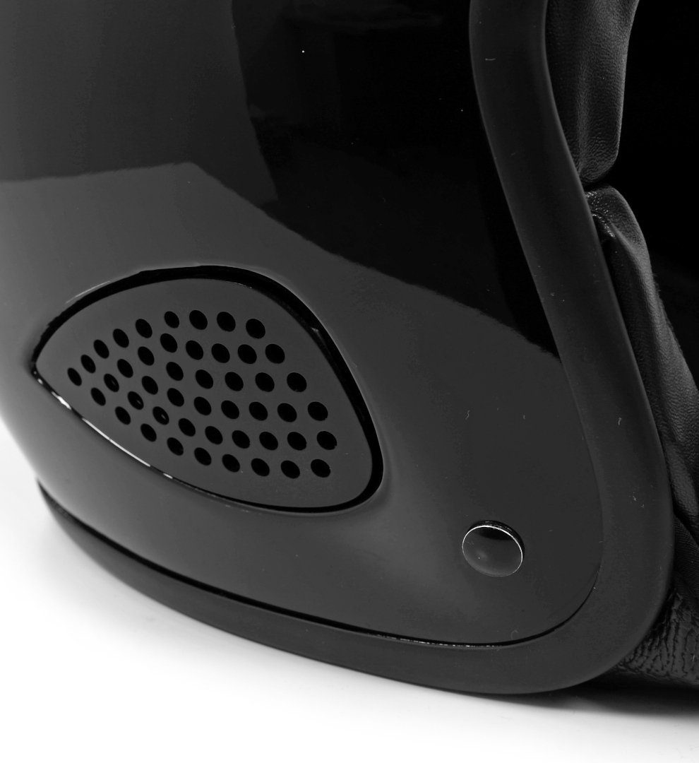 Bores Motorradhelm Gensler Kult Jethelm, Doppel-D-Verschluss
