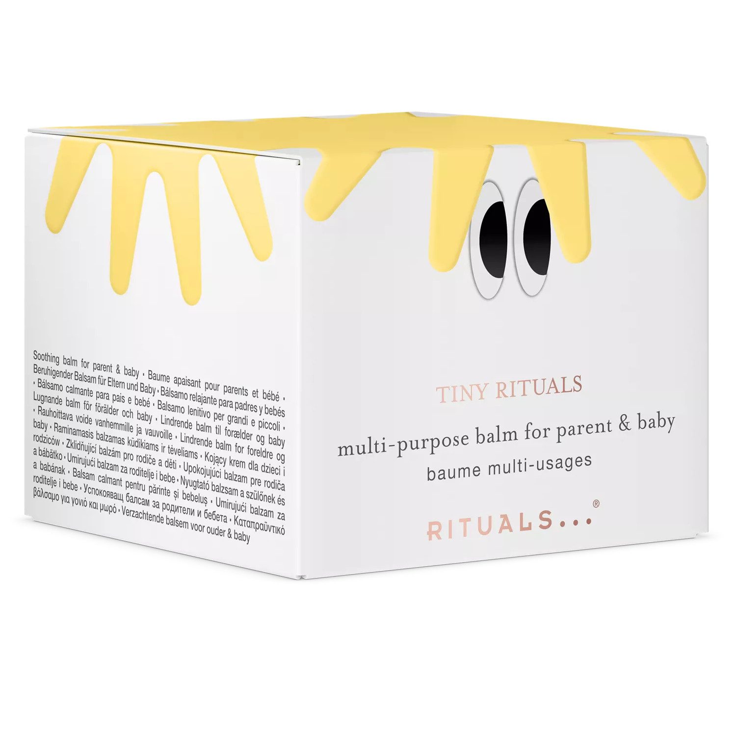 Rituals Körperbalsam Rituals Tiny Rituals Multi-Purpose Balm 100 ml – Pflegebalsam, 1-tlg., Sheabutter Multifunktional 10 Inhaltsstoffe Vegan