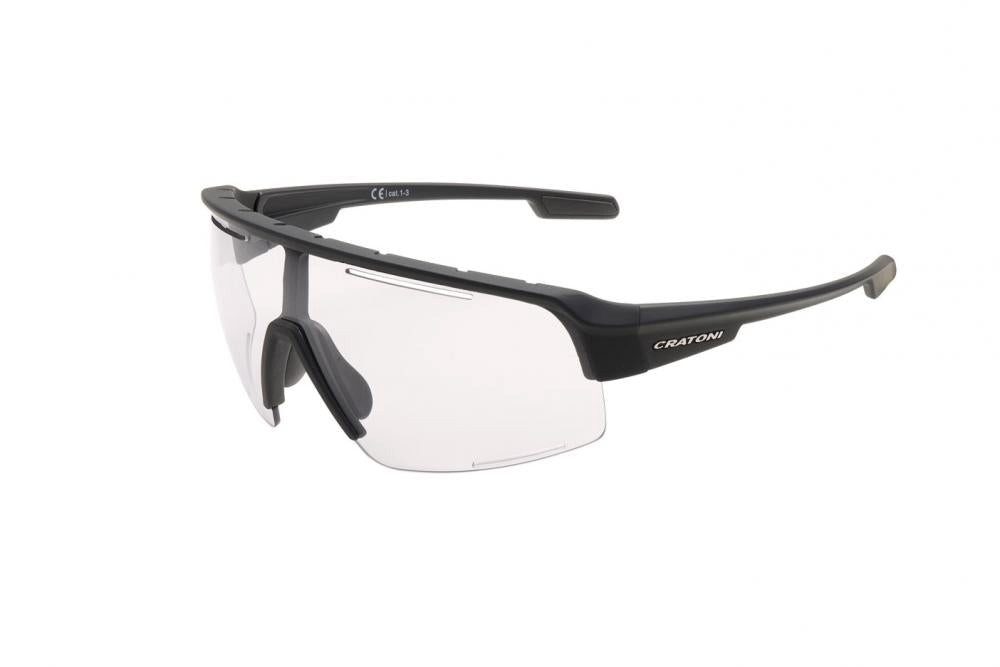Cratoni Fahrradbrille Cratoni Sonnenbrille C-Matic NXT photoch blau rubber, Glas klar, blau