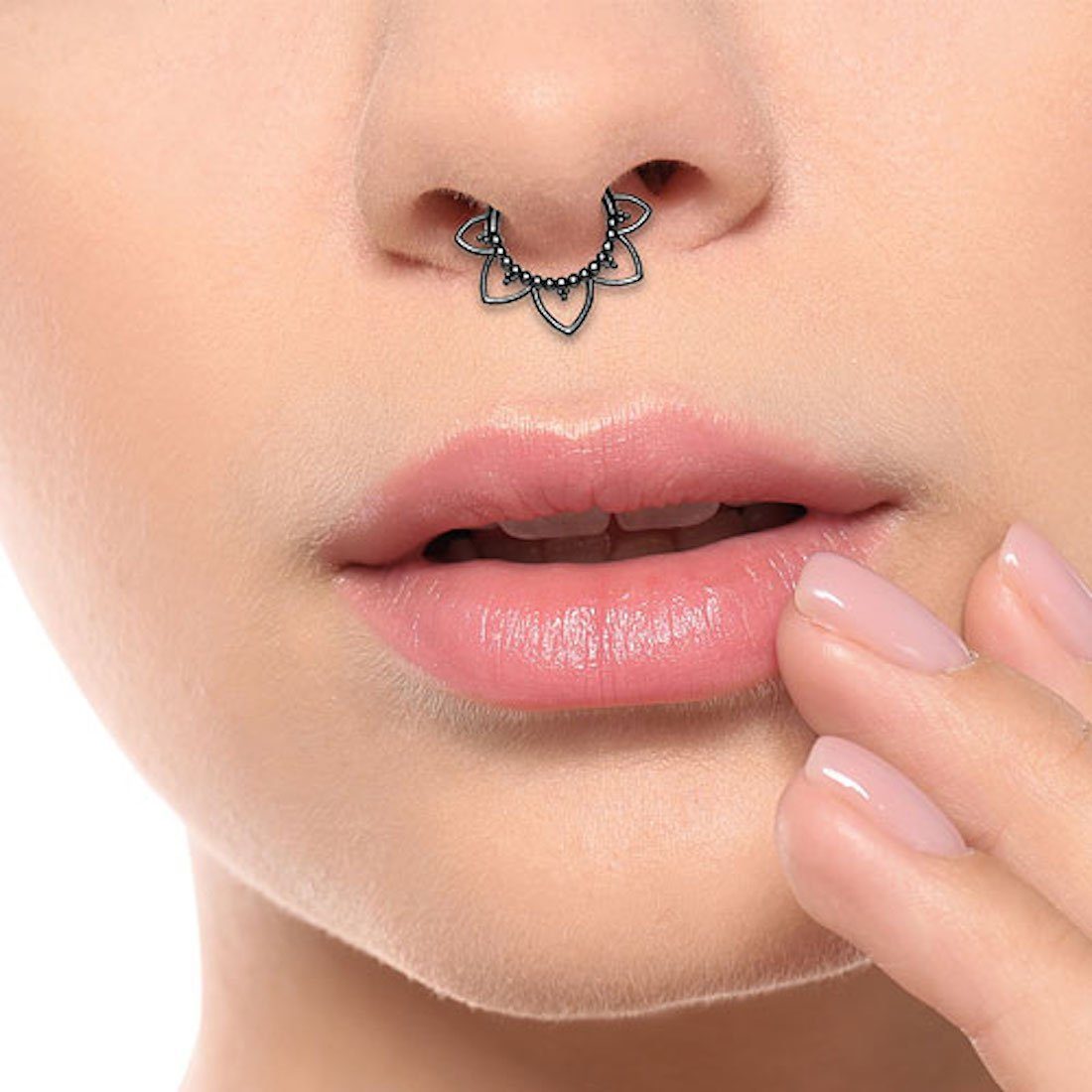 Taffstyle Nasenpiercing Septum Piercing Ring Segmentring günstig online kaufen