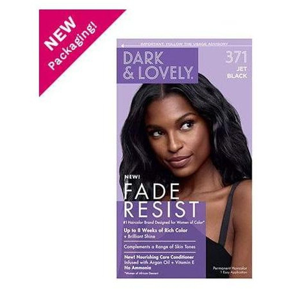 Haarmaske Dark & Lovely Soft Sheen Jet Black 371 Rich Conditioning Color