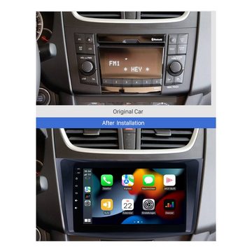 TAFFIO Für Suzuki Swift 9" Touchscreen Android Autoradio GPS CarPlay Einbau-Navigationsgerät