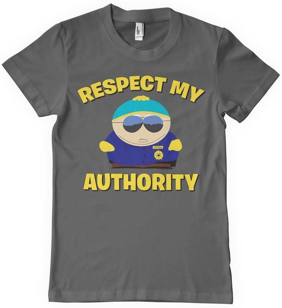 Respect My Authority South Park T-Shirt T-Shirt Green