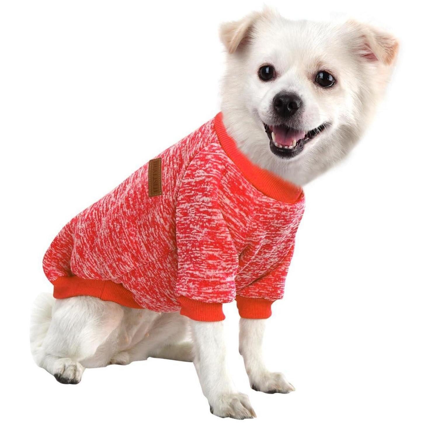 LuxusKollektion Hundepullover Hundepullover Warm XS Rot