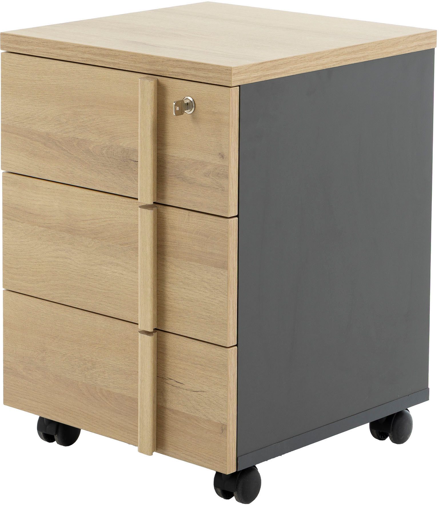 Gami Rollladenschrank ITALIC Funktional und mobil – passt perfekt unter Ihren Schreibtisch
