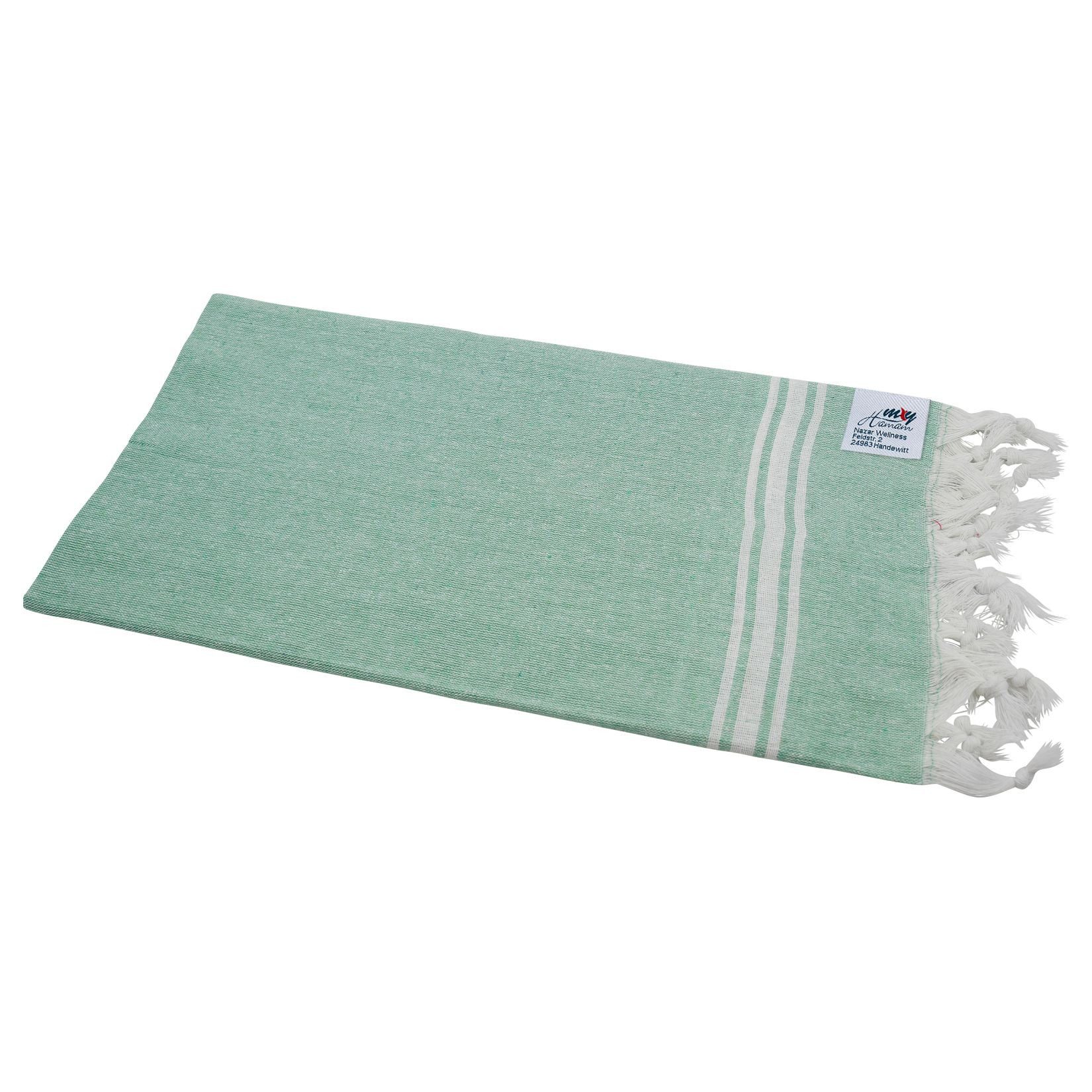my Hamam Hamamtücher Pestemal Hamamtuch Saunatuch, "Bahar" viele Farben, Baumwolle, Polyester (1-St), saugstark, pflegeleicht, kompakt