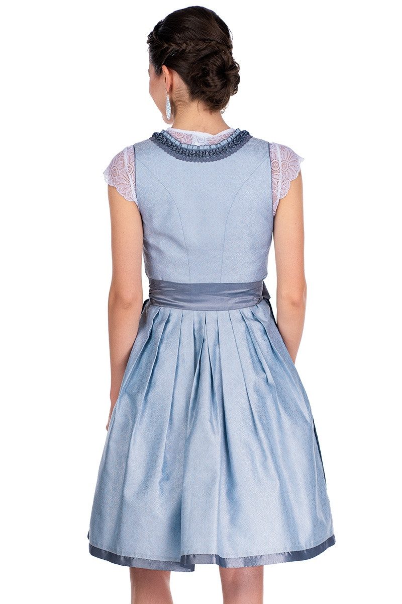 MarJo Dirndl Midi Dirndl 2tlg. - KATHI - wasserblau light