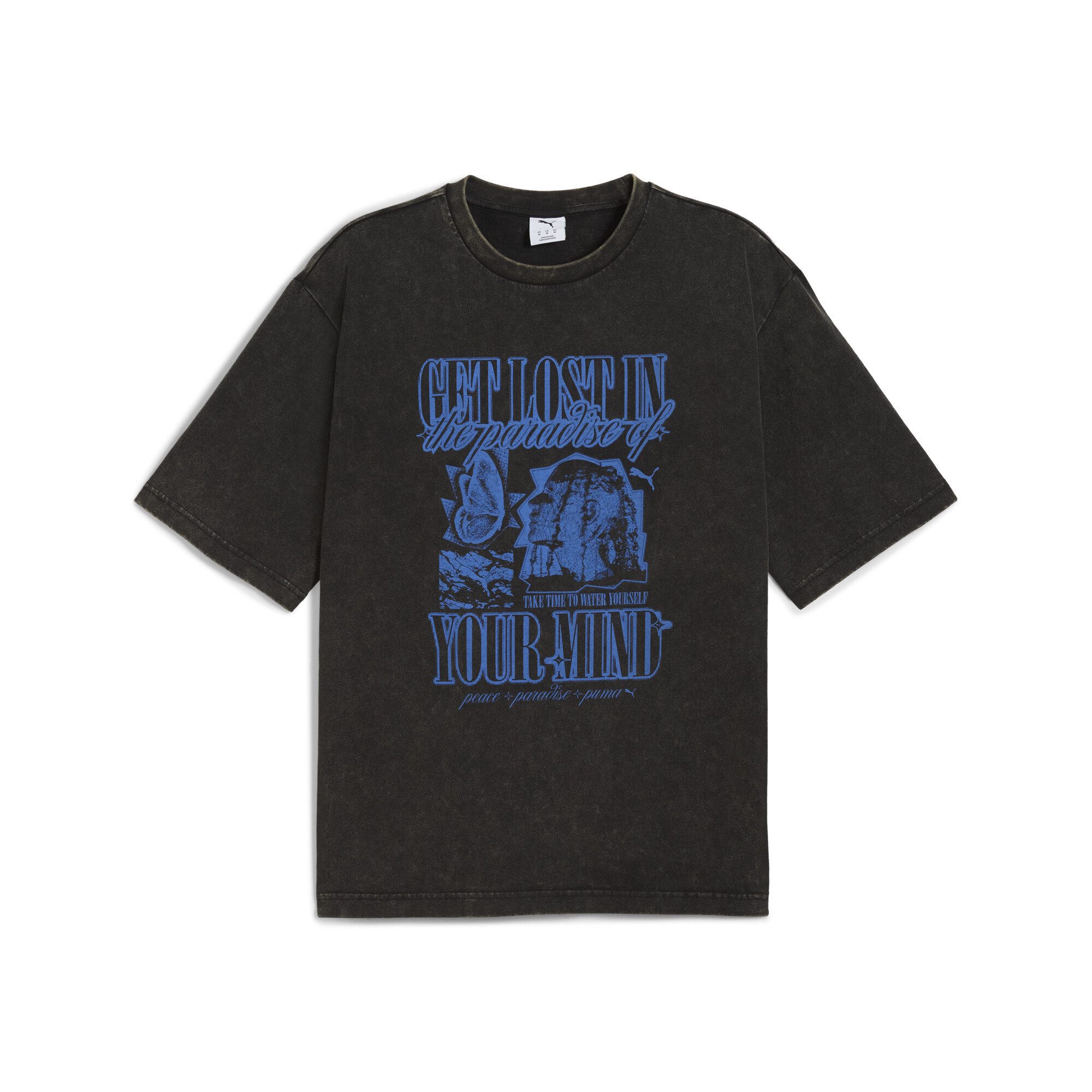 PUMA T-Shirt Graphic Paradise Mindset Washed Boxy T-Shirt Herren günstig online kaufen
