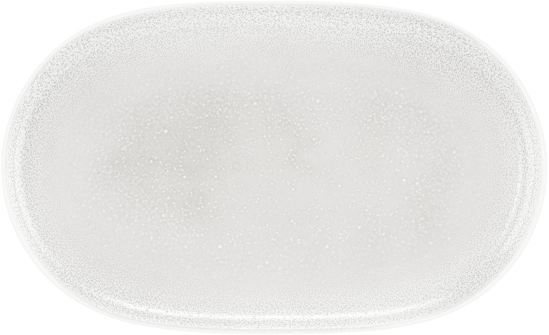Seltmann Weiden Servierplatte Sento Home, Porzellan, (1-tlg), Platte, Teller oval