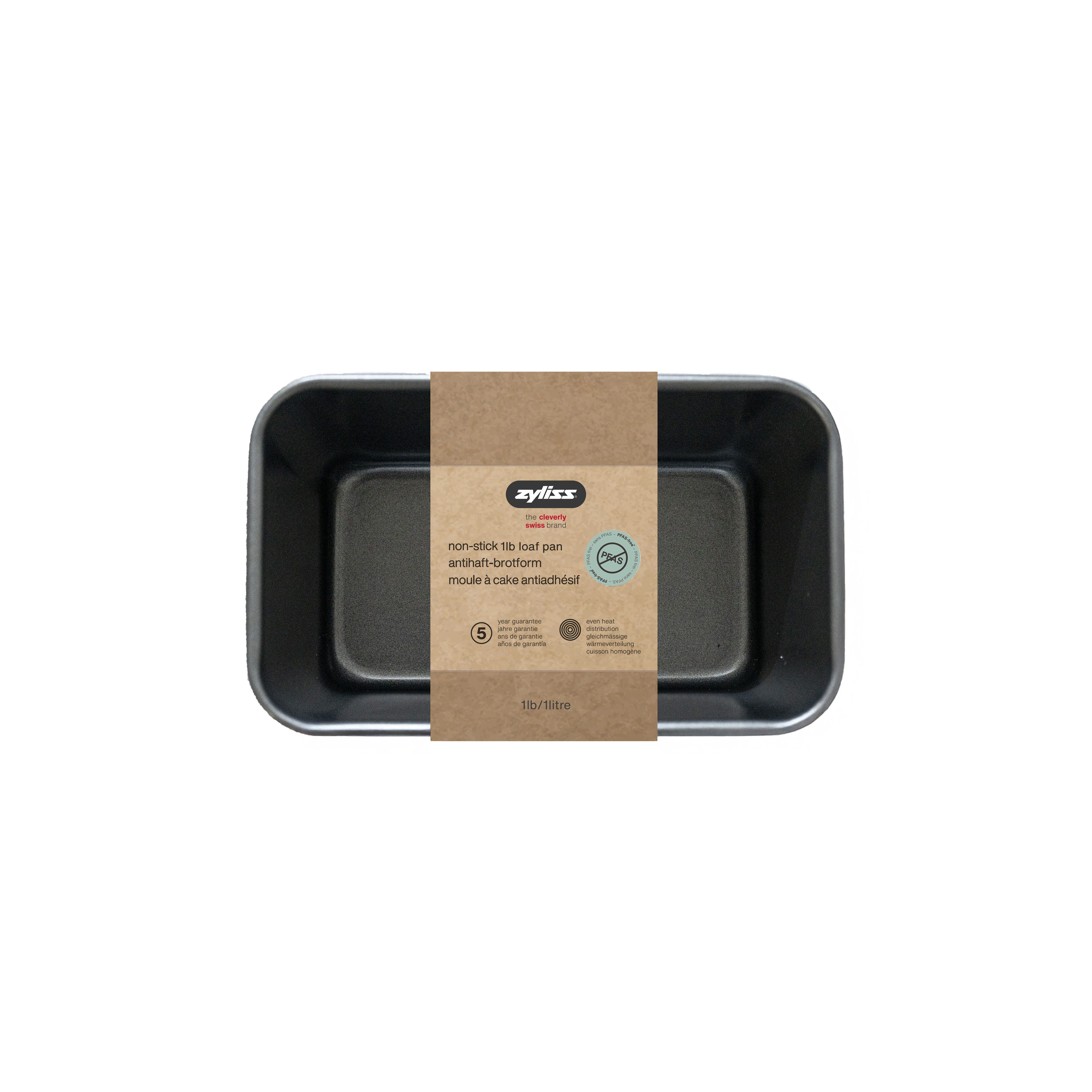 zyliss Brotbackform Antihaft-Kastenform, ofenfest bis 240 °C