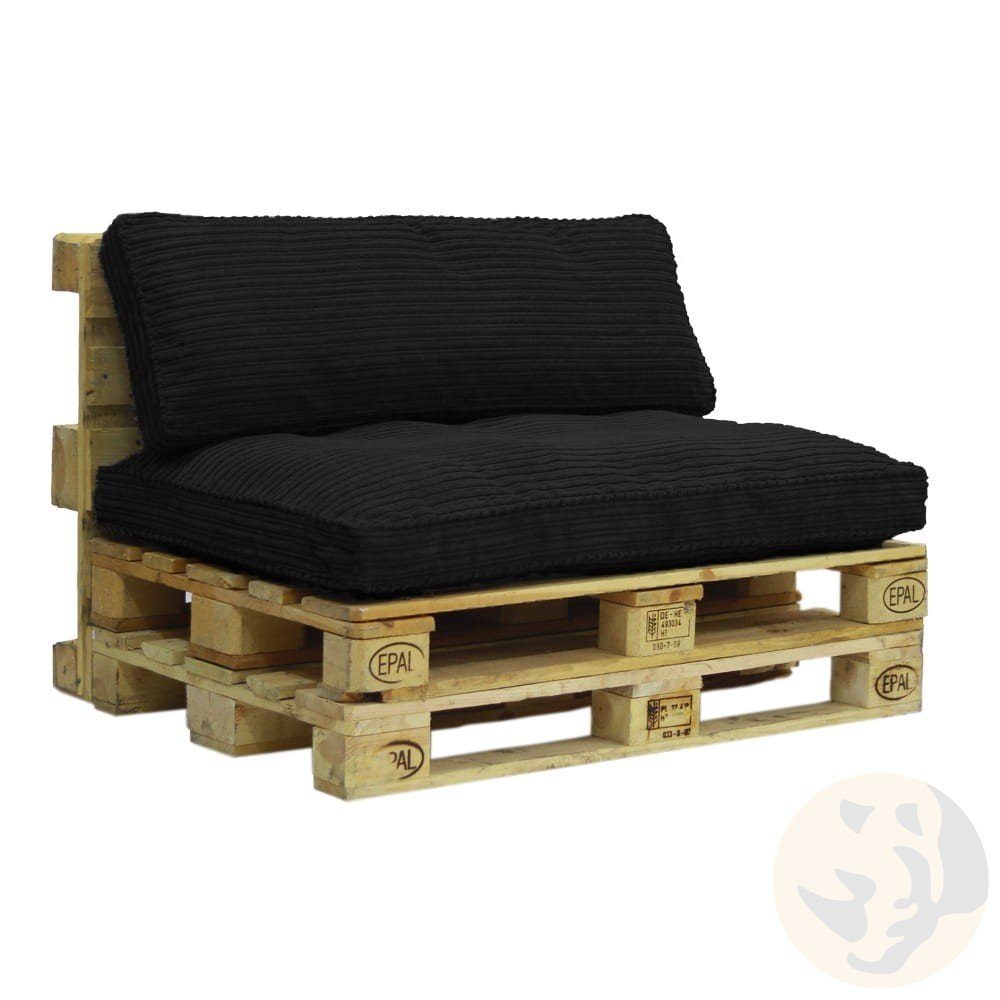 adekorhome Palettenkissen CORD Sitzkissen Set 120x80 Polster Kissen für Paletten Sofas