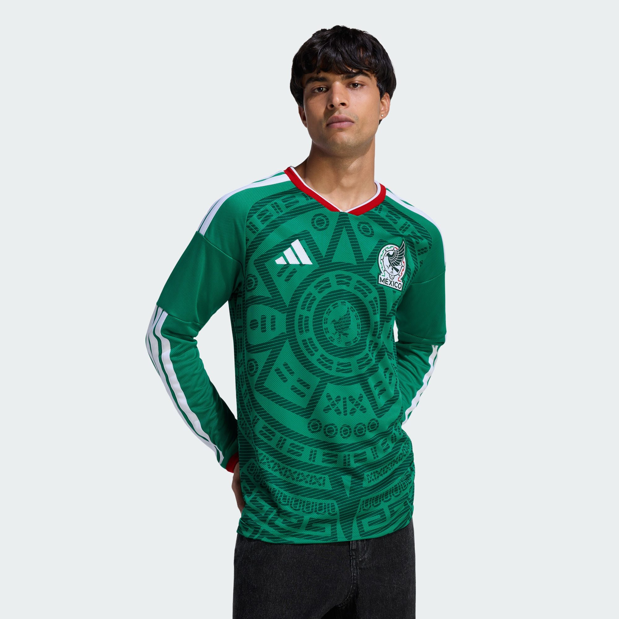 adidas Performance Langarmshirt MEXIKO 26 HEIMTRIKOT, LANGÄRMLIG (1-tlg)