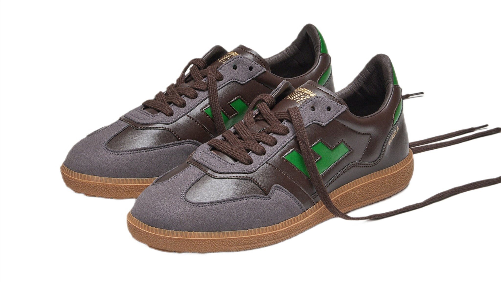 Burela Slim - dunkelbraun/moss Sneaker
