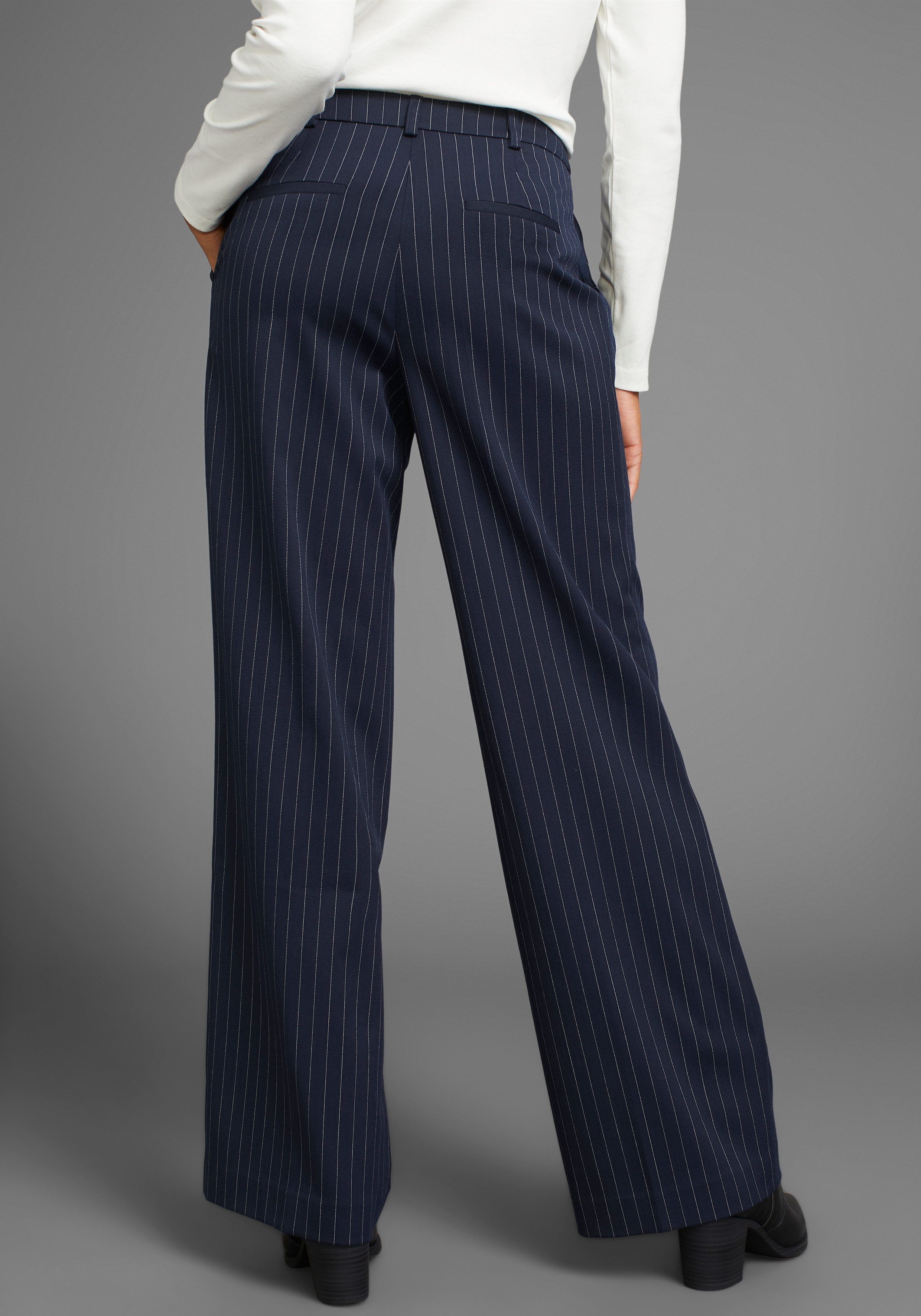 Laura Scott Anzughose mit Nadelstreifen günstig online kaufen