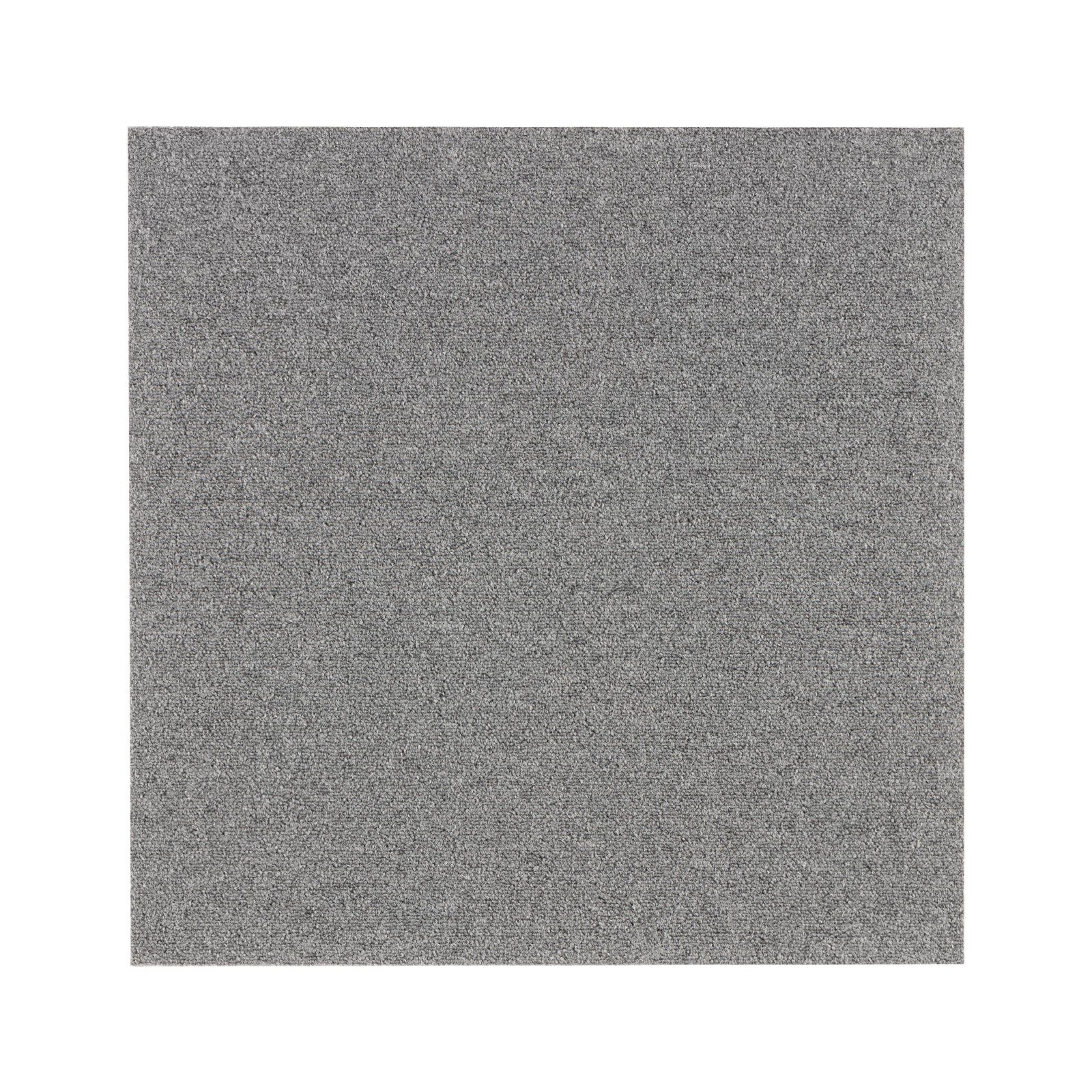 Karat, Hellgrau 50x50 mm Nottingham, Farben, Höhe: Fliese, cm, 5.2 verschiedene Bodenschutz, Teppichfliese