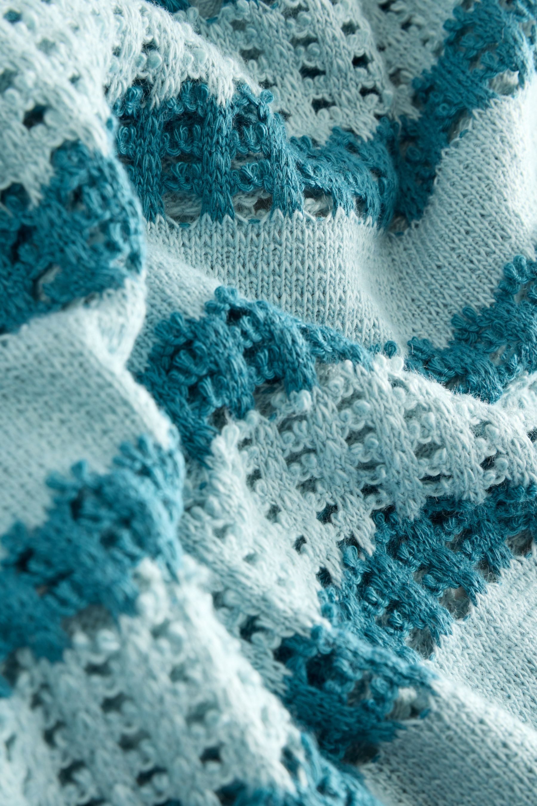 Next Stricktop Durchgeknöpftes Häkel-Oberteil (1-tlg)