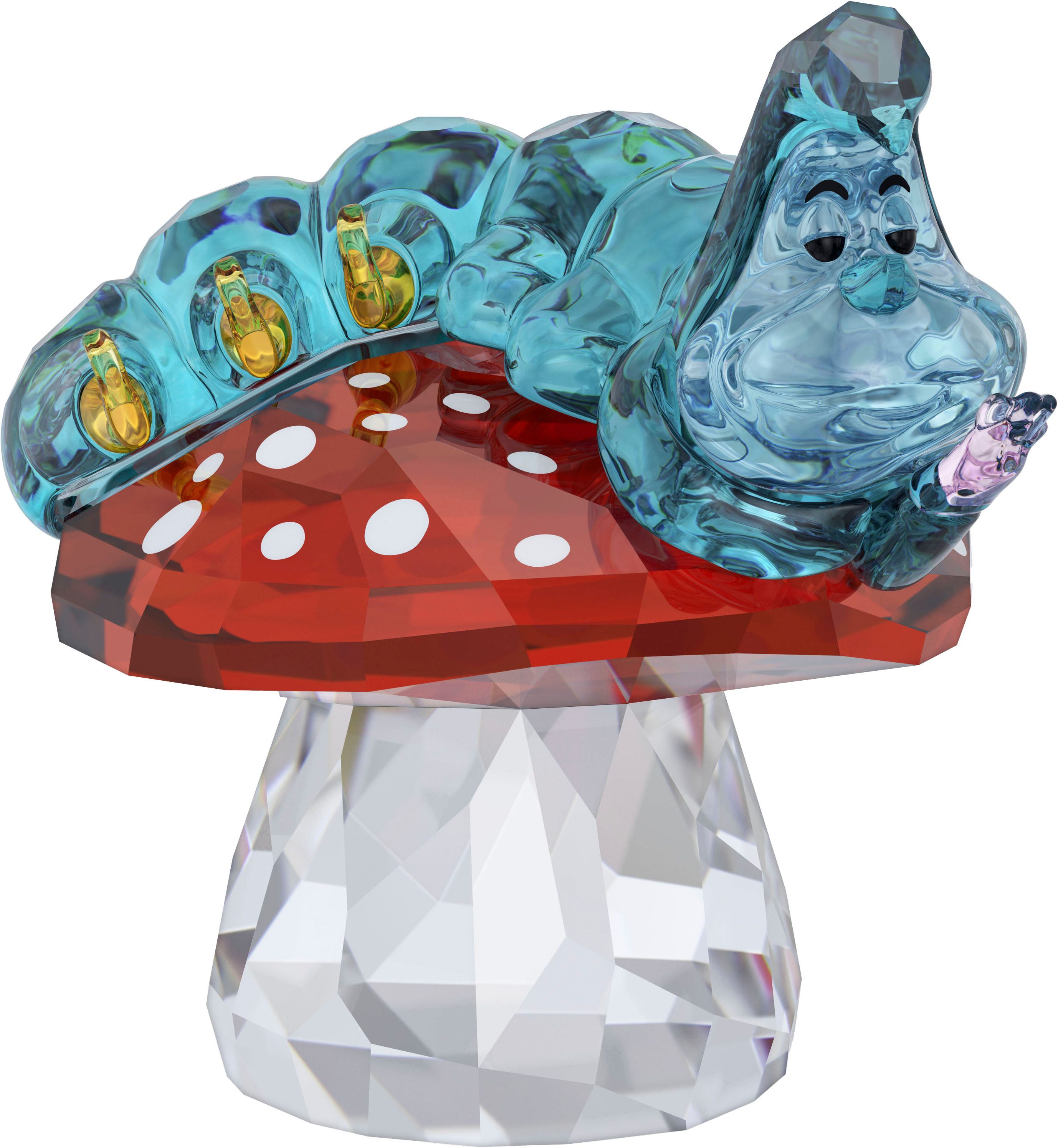 Swarovski Dekofigur Kristallfigur Sammelfigur Alice Caterpillar Raupe Absolem, 5670225 (1 St), Swarovski® Kristall