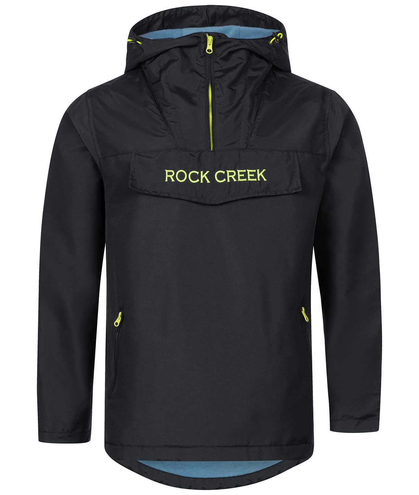 Rock Creek Windbreaker Herren Windbreaker Übergangsjacke Anorak H-295 Dunkelblau