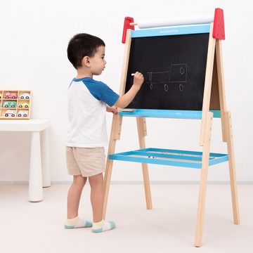 New Classic Toys® Zaubertafel All-in-1 Tafel bunt aus Holz Maltafel für Kinder Holz-Tafel m. Zubehör