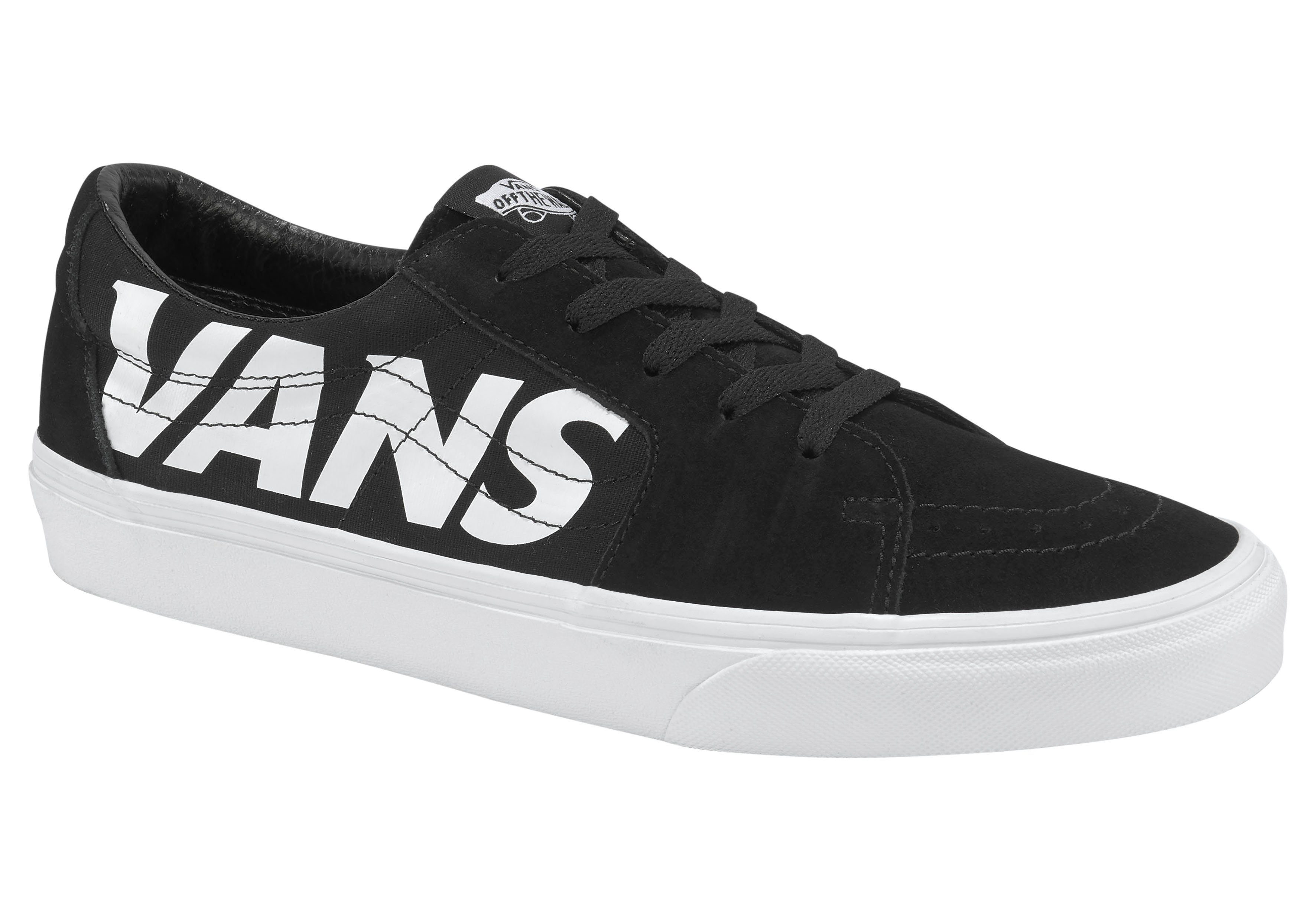 Vans Sk8-Low Sneaker, Atmungsaktives Obermaterial aus Leder