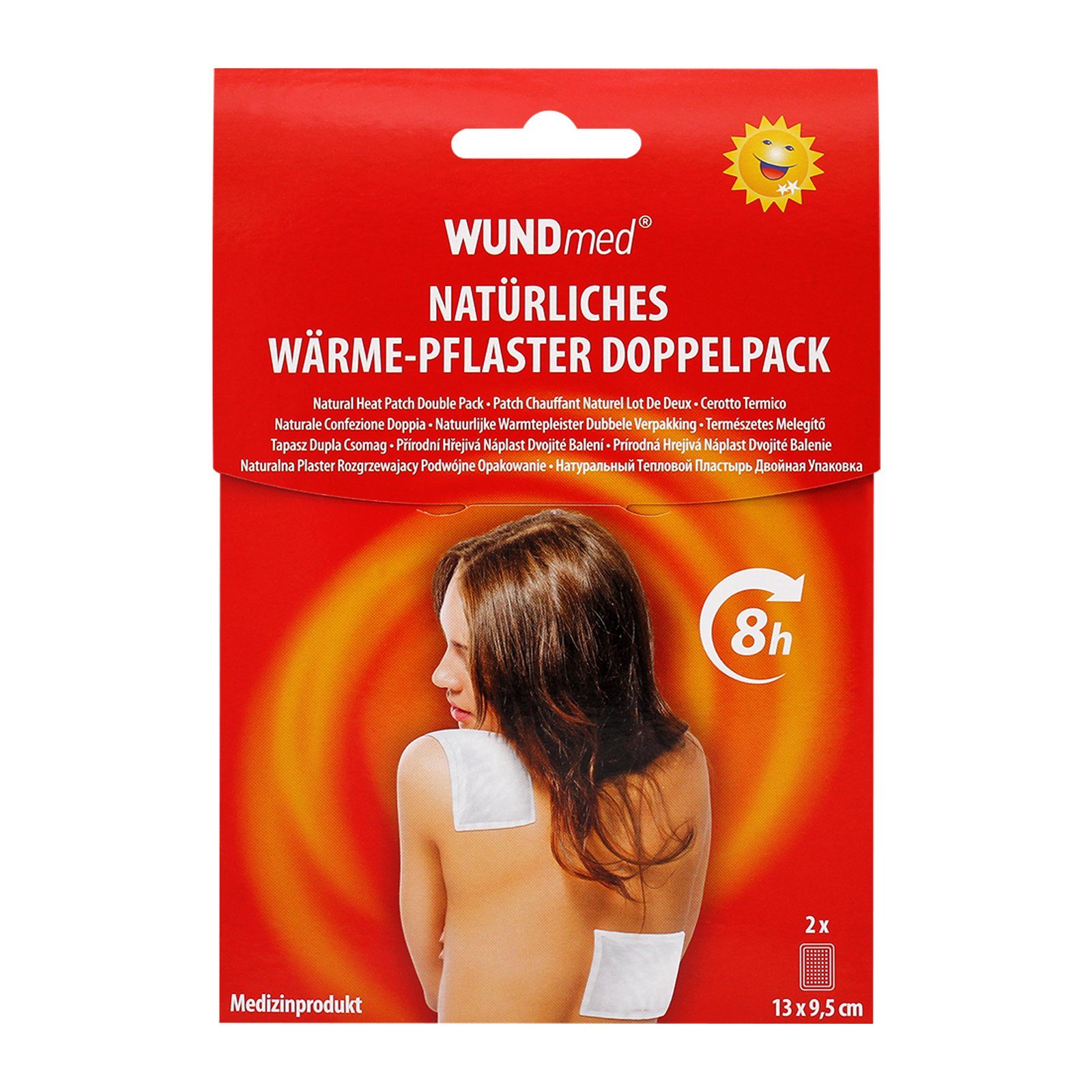 Wundmed Wärmepflaster WUNDmed Wärmepflaster 13 x 9,5 cm 2 Stück/Packung