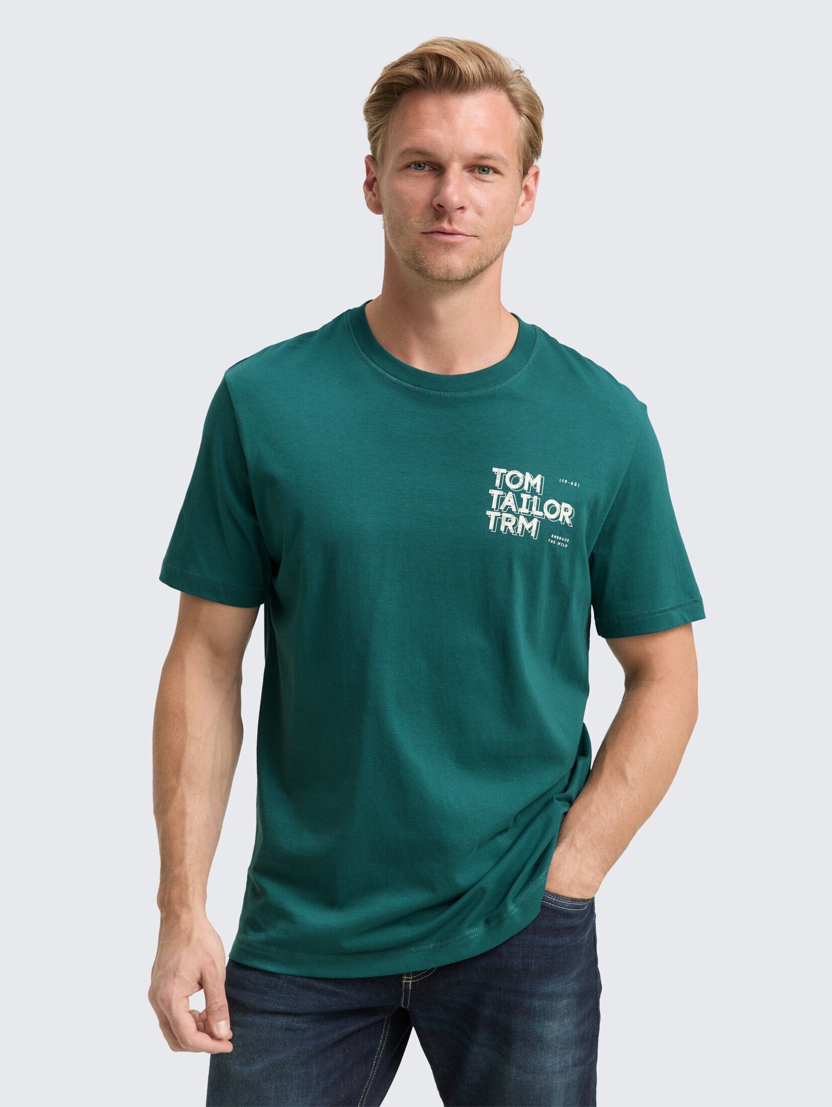 TOM TAILOR T-Shirt T-Shirt mit Print günstig online kaufen
