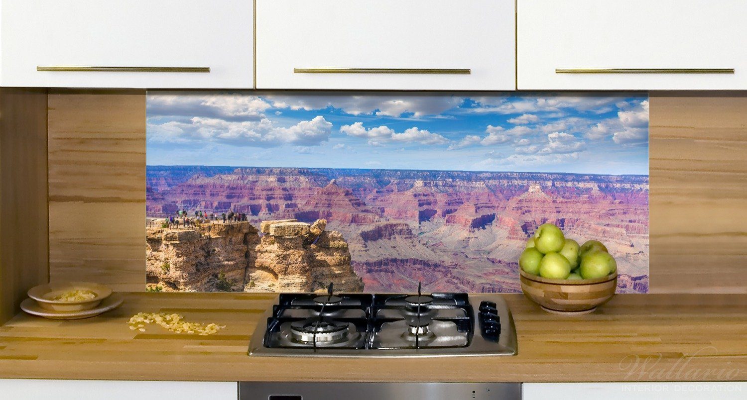 Wallario Küchenrückwand im Felsenschlucht Canyon (1-tlg) Park Arizona, Grand