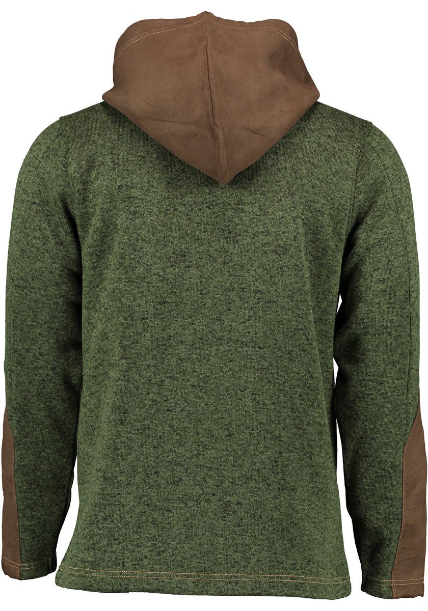 Tom Collins Strickfleecejacke Mumep Herren Outdoorjacke hochgeschlossen mit günstig online kaufen