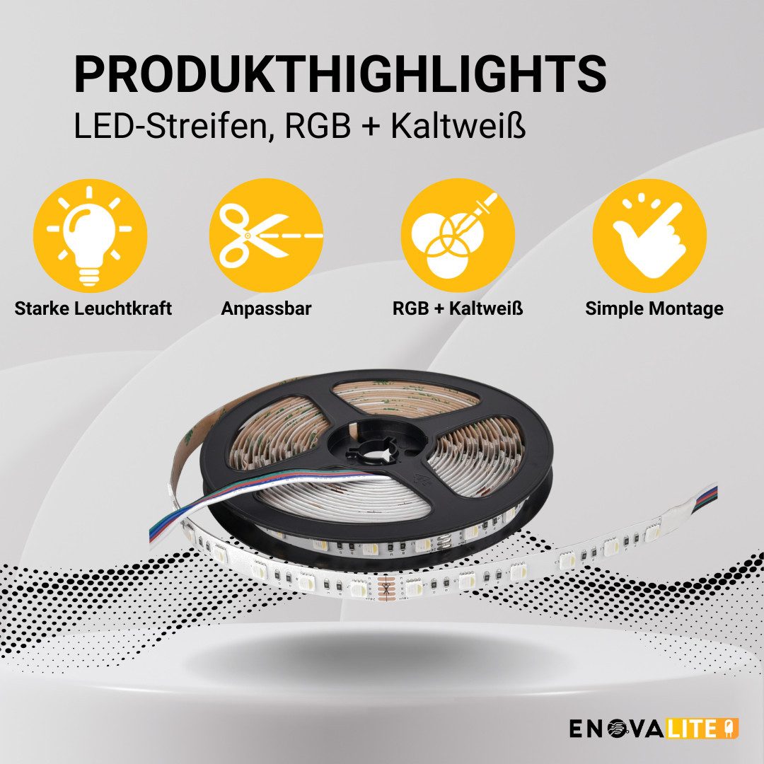 ENOVALITE LED-Streifen ENOVALITE LED-Streifen 4 W/m 6500 K