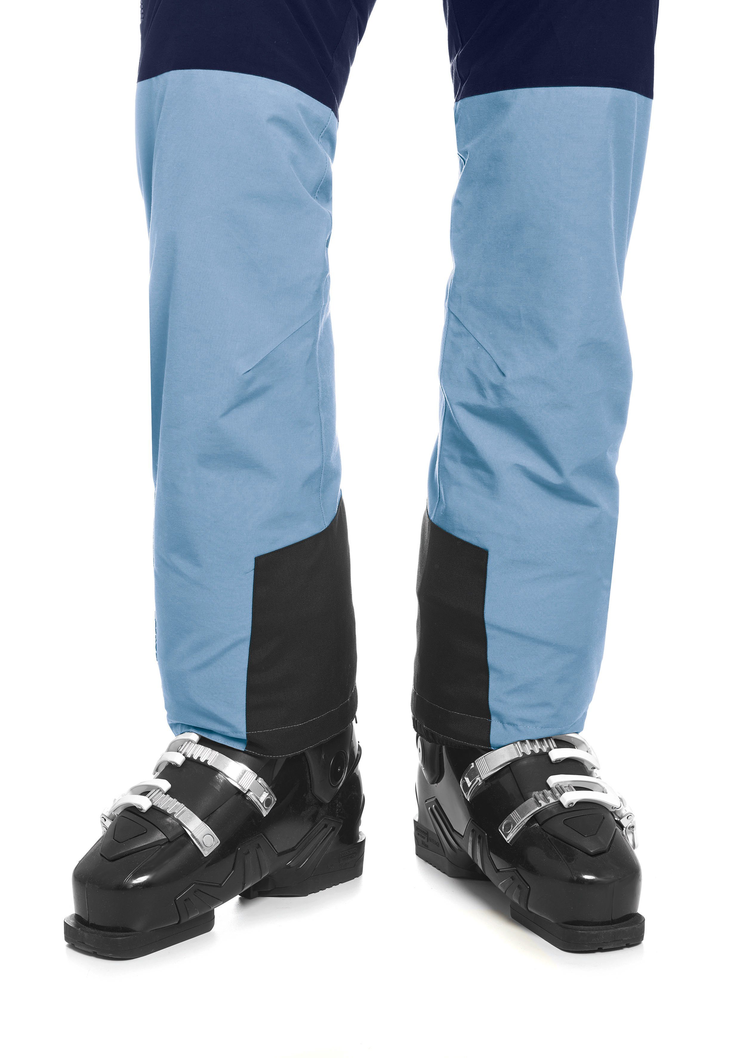 und Skihose Maier W für hellblau Lässig Backline Piste Skihose geschnittene Gelände Pants Sports