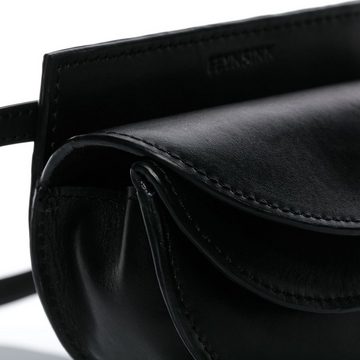 FEYNSINN Umhängetasche »MARVI«, Handtasche echt Leder Damen, Crossbody Bag mit Schultergurt schwarz