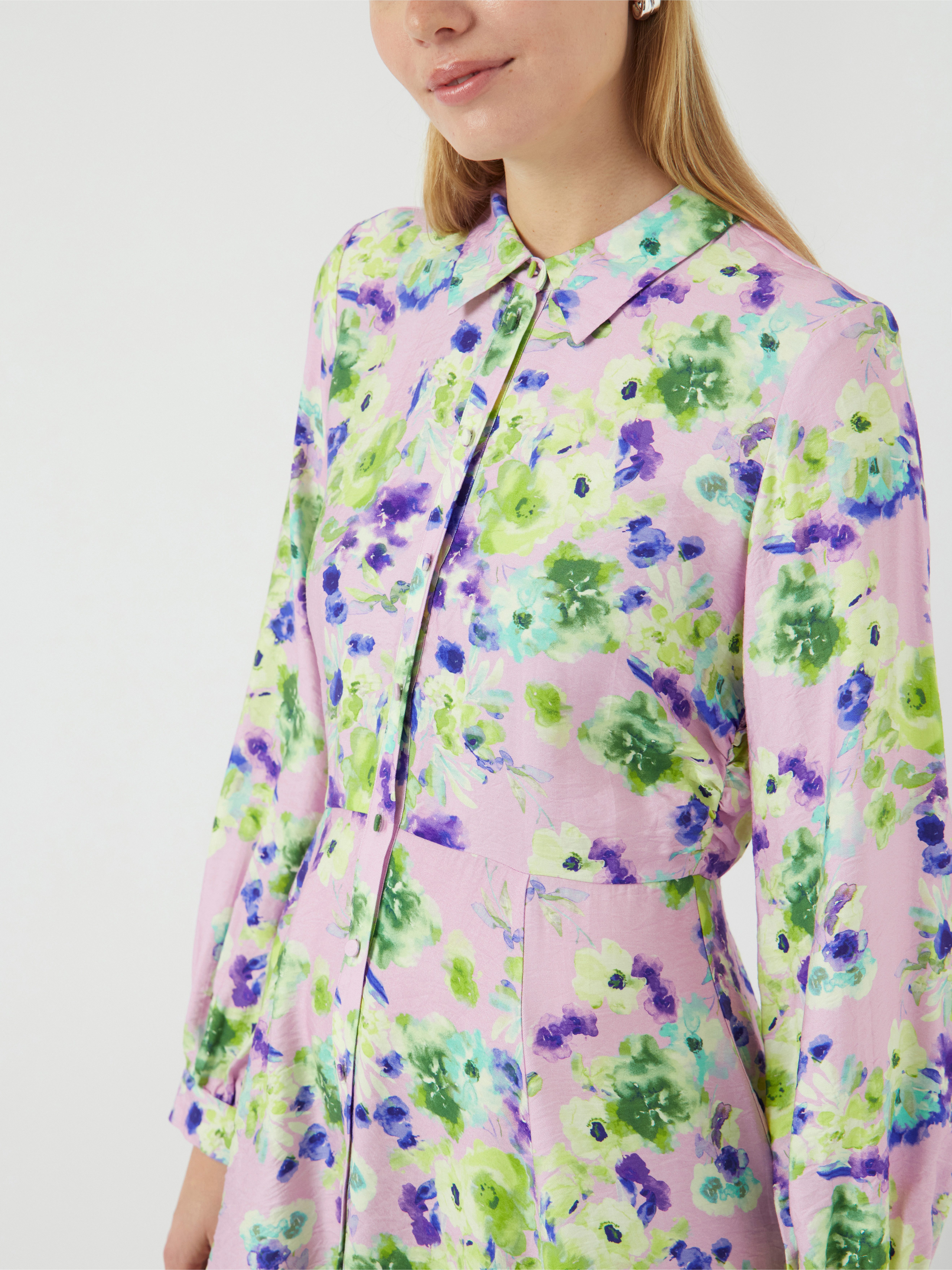 Y.A.S Hemdblusenkleid YASKAYA LS SHIRT DRESS S. NOOS Sommerkleid