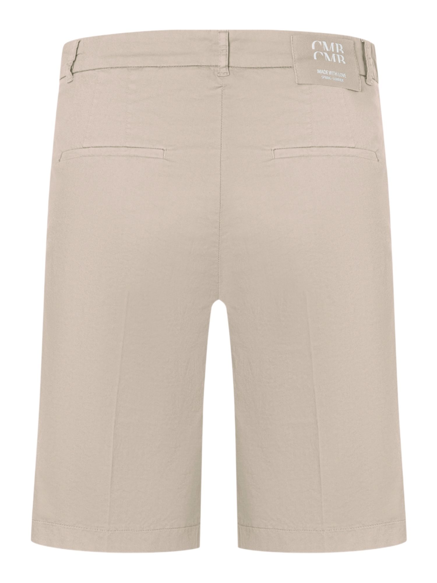 Cambio Stoffhose natur, Casual, Baumwolle, Unifarben, Regular Fit