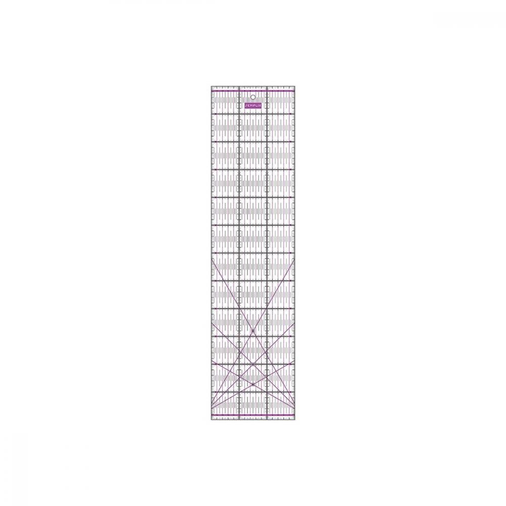Semplix Lineal - Patchwork-Quiltlineal 60 x 15 cm lila