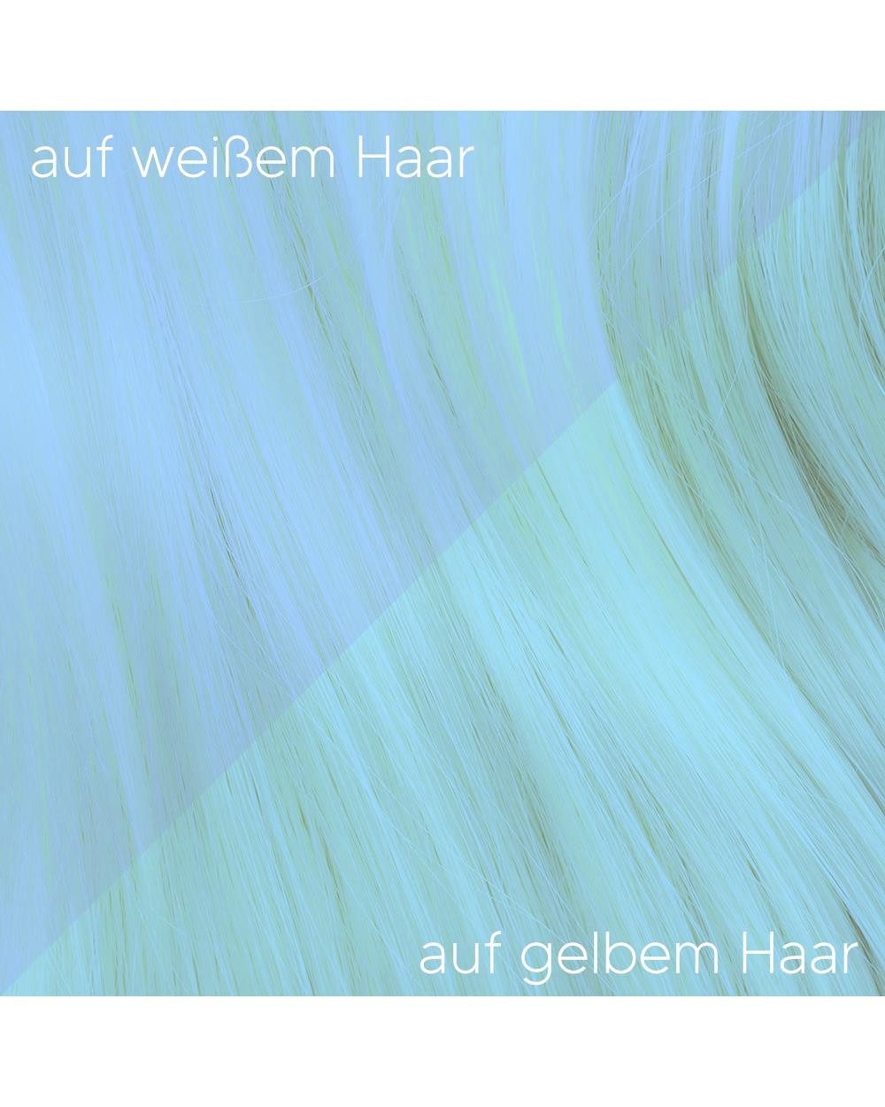 Haartönung Headshot Haartönung vegane Haarfarbe Banzai Blue (150 ml), Packung, Chemikalien