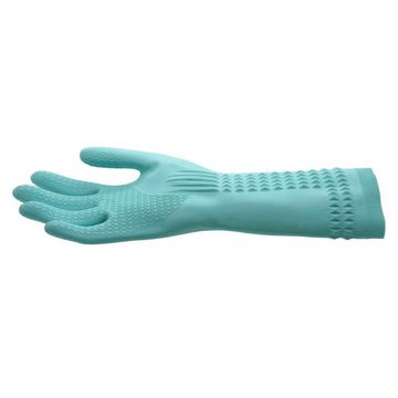 SPONTEX Latexhandschuhe Haushaltshandschuhe Zarte Hände, Spülhandschuhe Putzhandschuhe (Spar-Set)