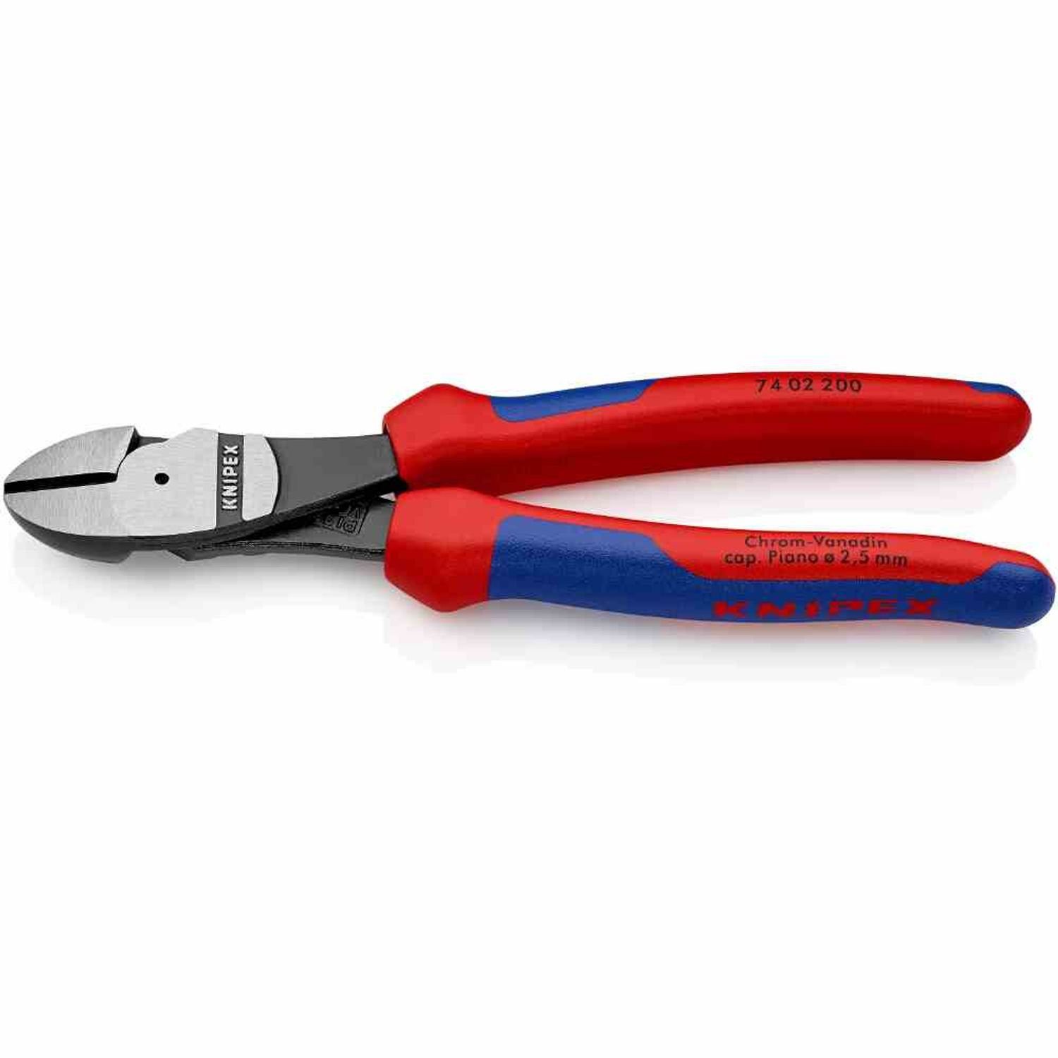 Knipex Seitenschneider Seitenschneider, 200mm, Isoliert, Kraftseitenschneider