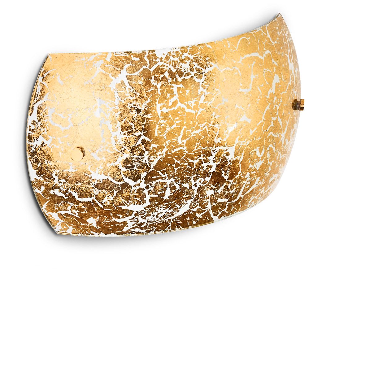 hofstein Wandleuchte »Badoere« Wandlampe in Gold/Weiß, ohne Leuchtmittel, Glas mit Lichteffekt, E14, Up & Down-Effekt in Blattgold-Optik. € 49,99