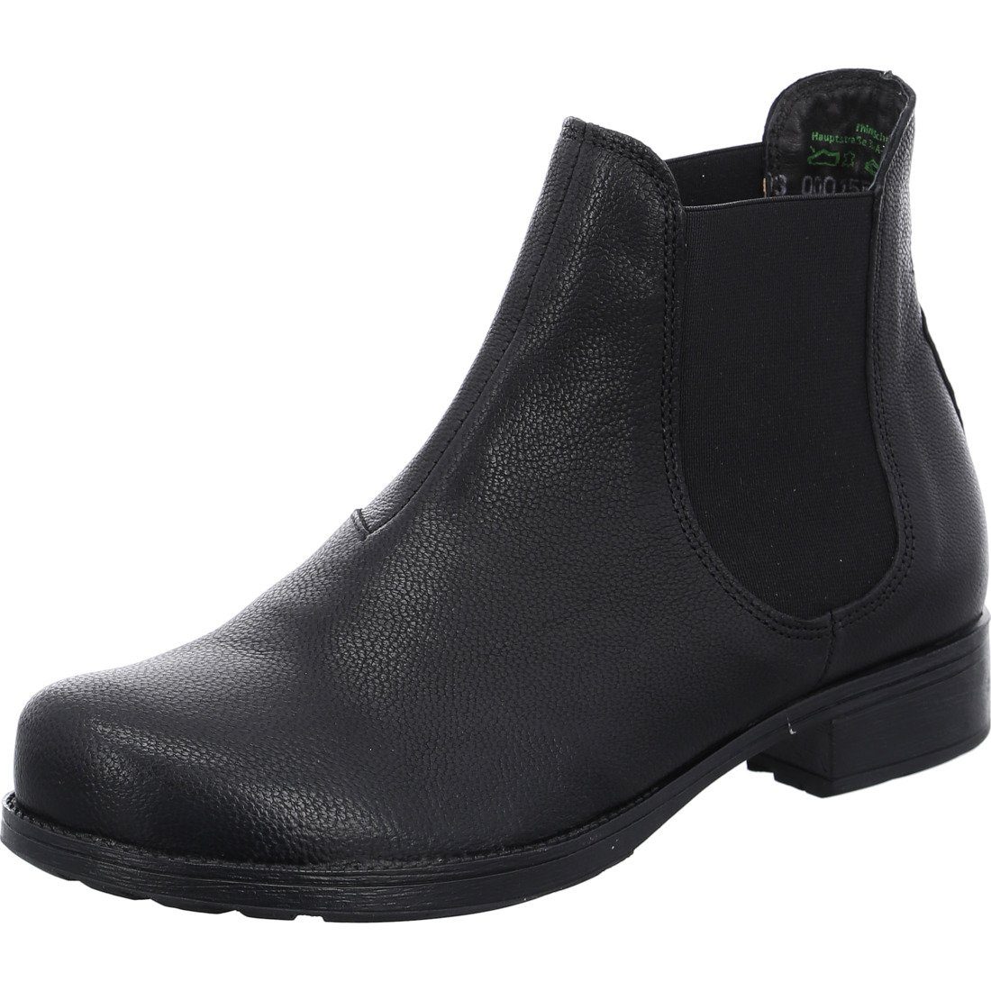 Think! Think! Schuhe, Stiefelette Denk - Glattleder Stiefelette schwarz 047736