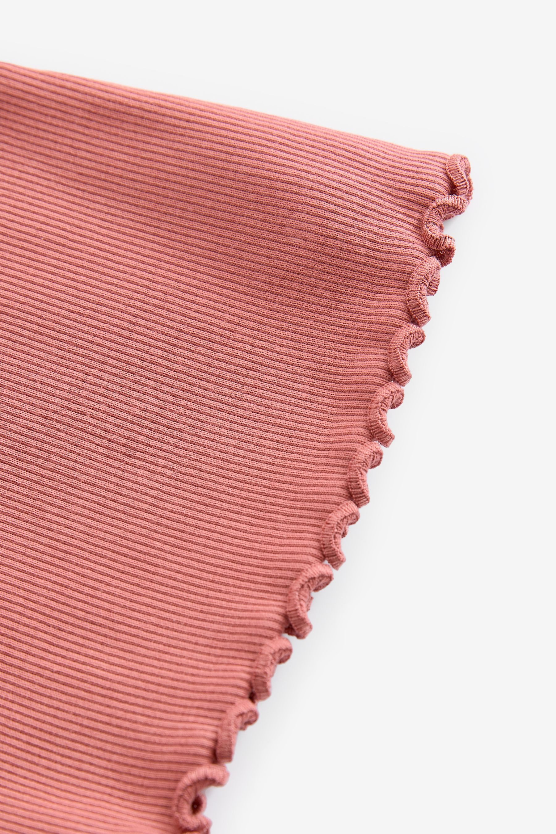 Next Leggings Gerippte Leggings mit ausgestelltem Bein (1-tlg)