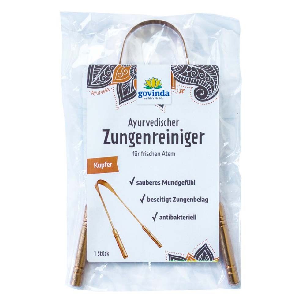 Govinda Zungenreinigeraufsatz Zungenreiniger - Kupfer 2er Pack