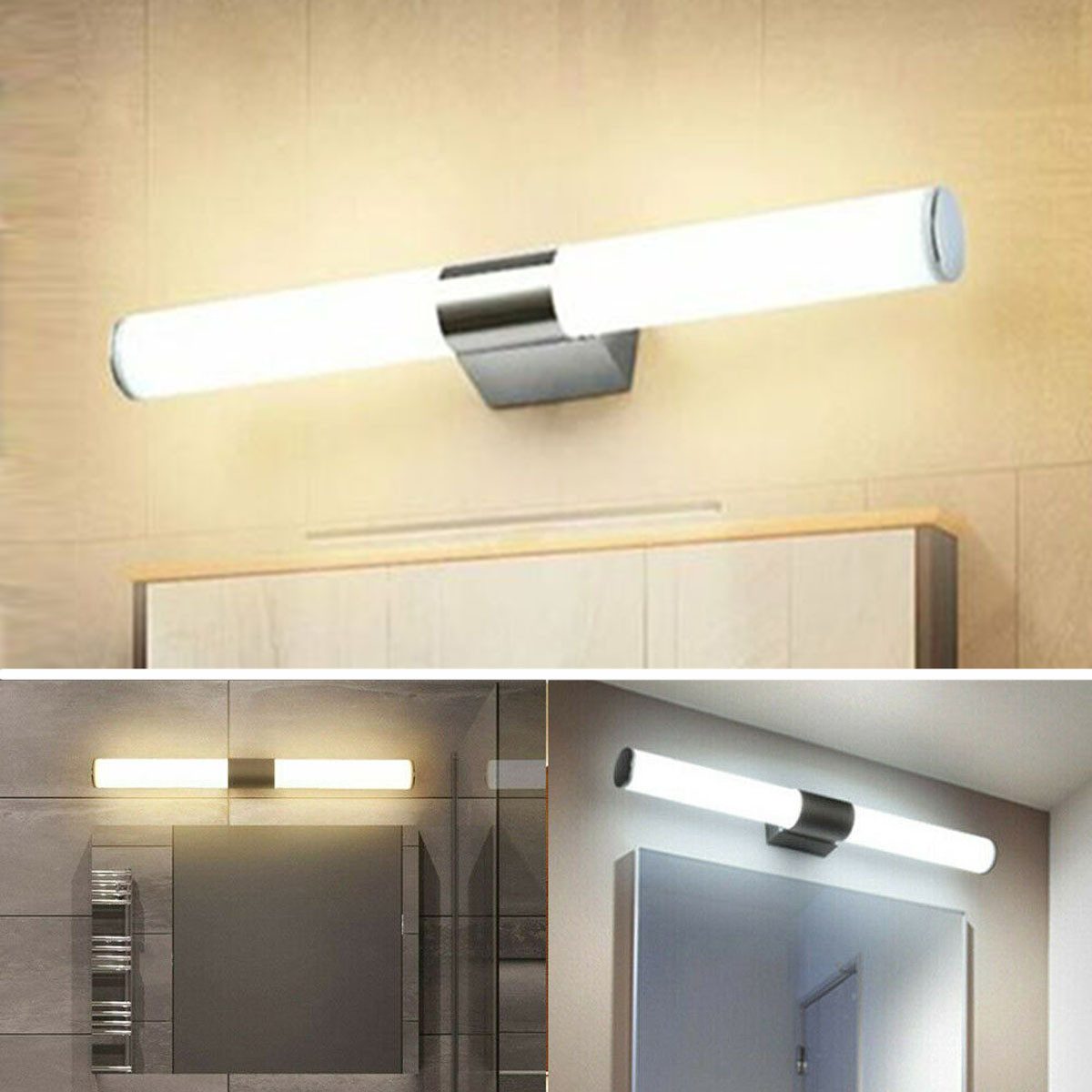 oyajia LED Spiegelleuchte 22W Spiegelleuchte 55cm, günstig online kaufen