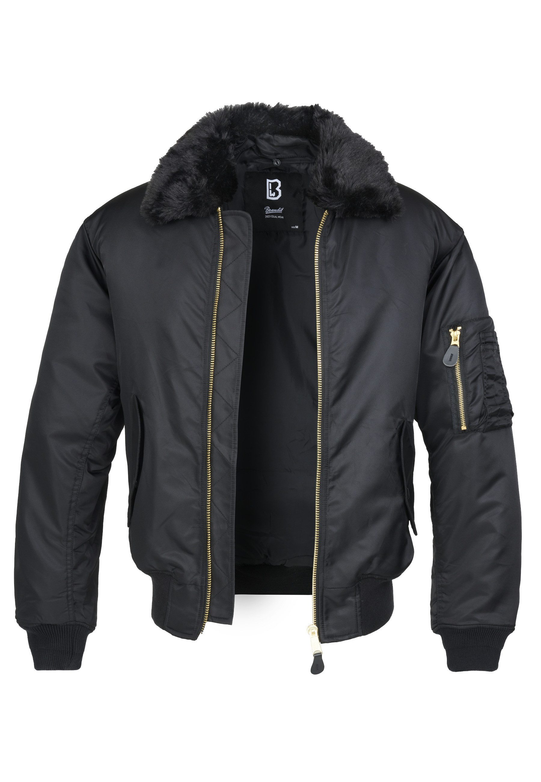Brandit Winterjacke Brandit Herren MA2 Jacket Fur Collar (1-St) günstig online kaufen