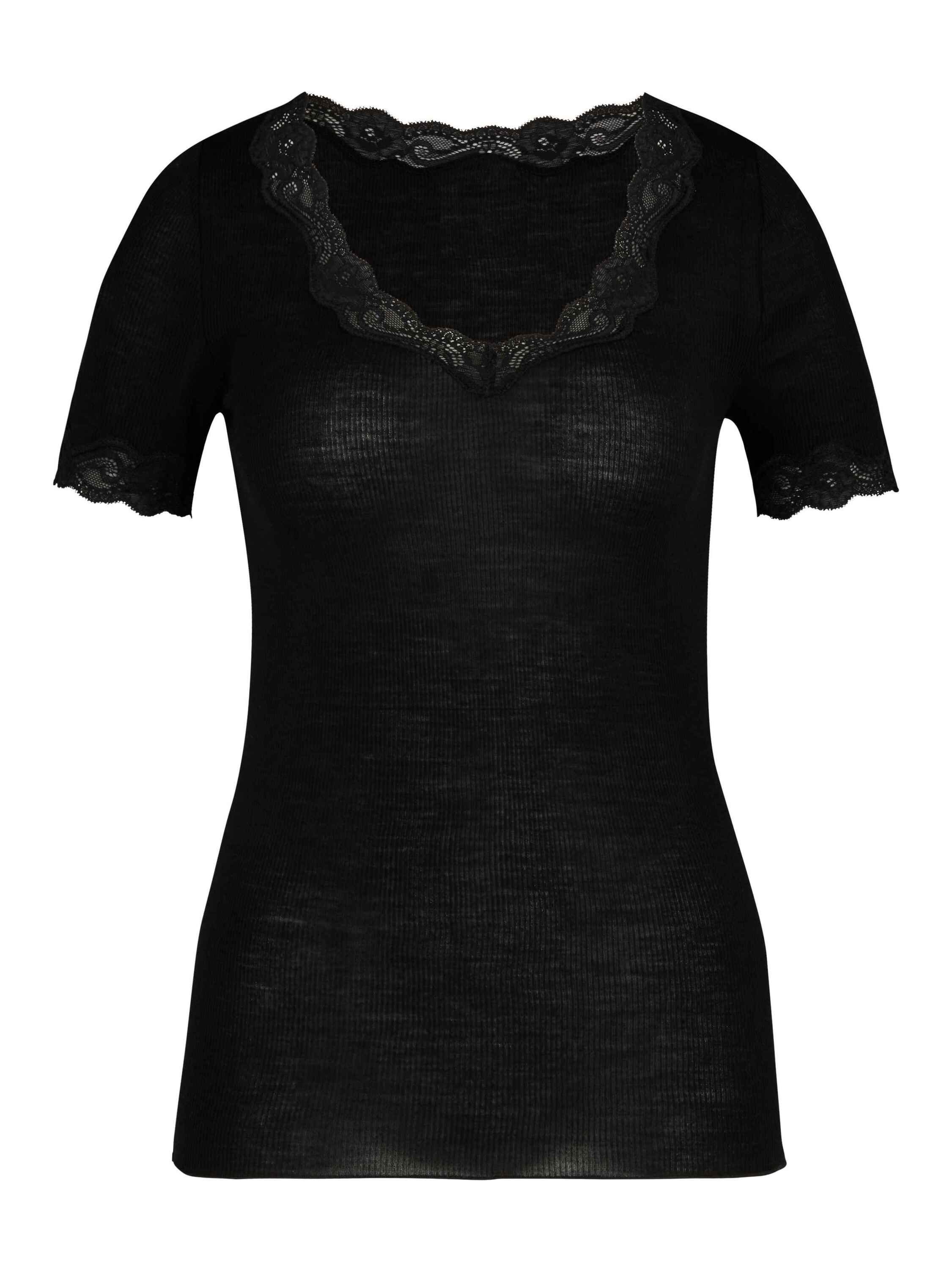 CALIDA Unterziehshirt (1-St) WS Kurzarm-Shirt schwarz